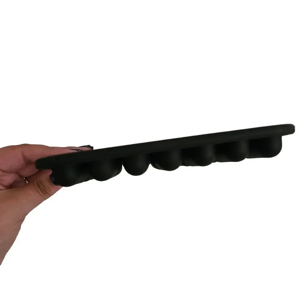 Room Essentials Black Silicone Ice Cube Tray